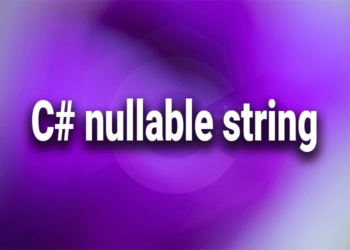 c# nullable string